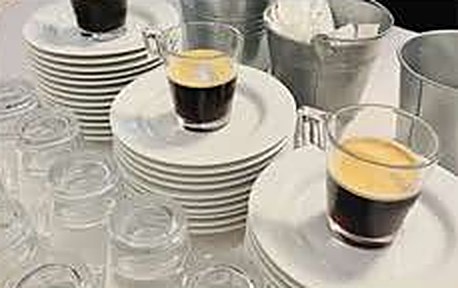 Accueil café d'un séminaire